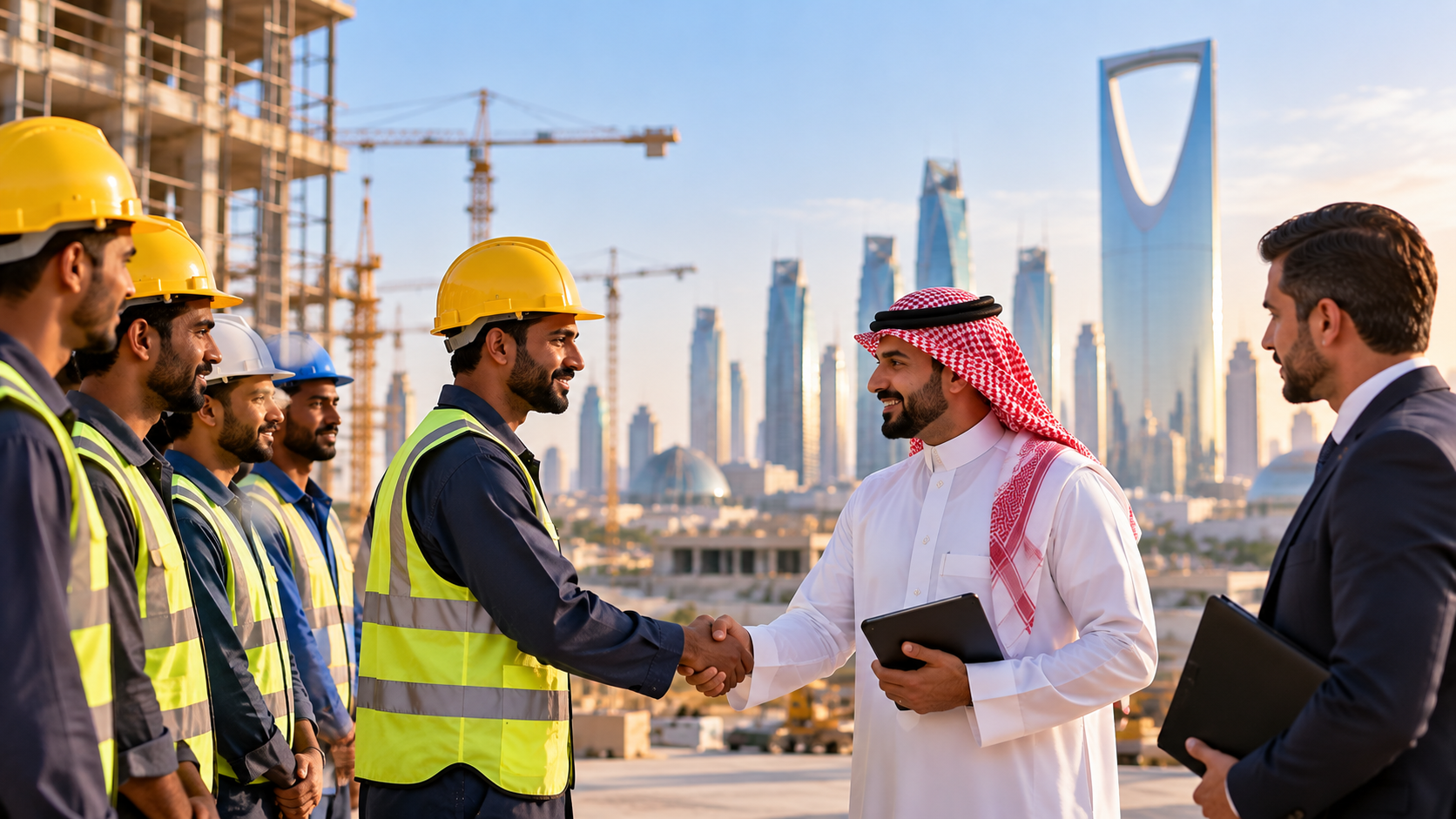 توريد العمالة المحترفة إلى السعودية: كيف تختار نموذج التوظيف المناسب؟